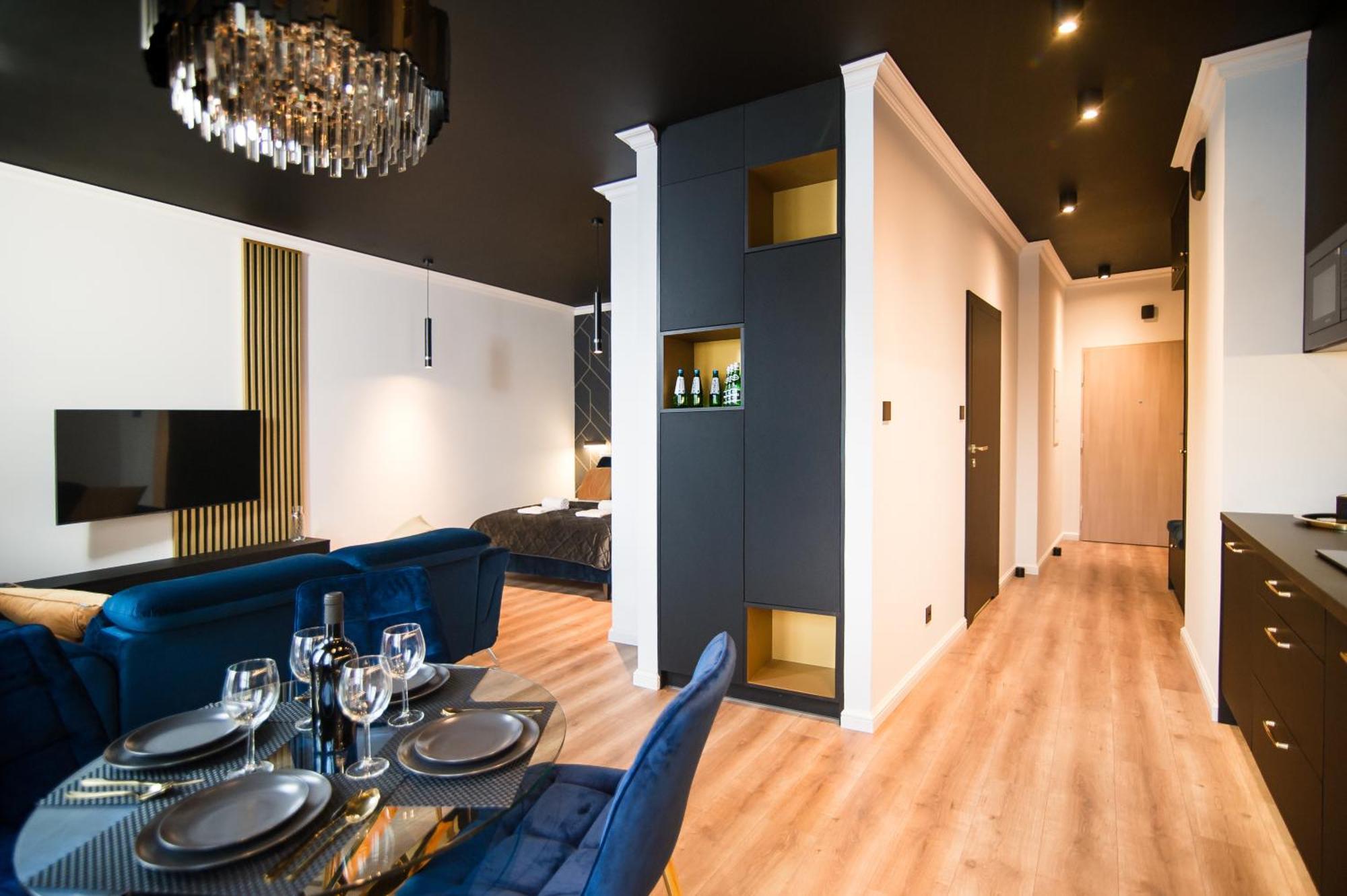 Black Pearl Apartment Starowka Elblag Buitenkant foto